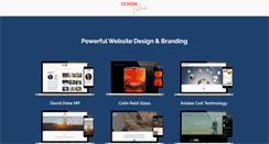 Desktop Screenshot of designfibre.co.uk